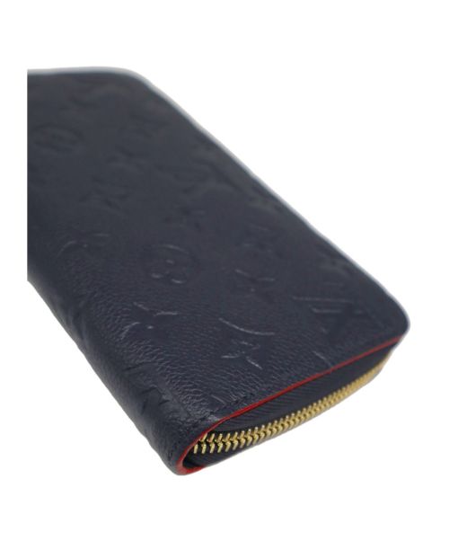 LOUIS VUITTON（ルイ ヴィトン）LOUIS VUITTON (ルイ ヴィトン) ジッピーウォレット ネイビー モノグラム・アンプラント M62121 SP4179の古着・服飾アイテム
