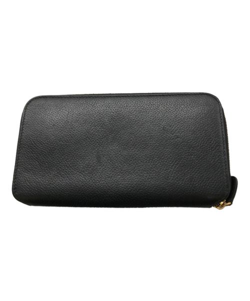 BALENCIAGA（バレンシアガ）BALENCIAGA (バレンシアガ) ラウンドジップウォレット ブラックの古着・服飾アイテム