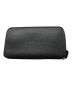BALENCIAGA (バレンシアガ) ラウンドジップウォレット ブラック：34800円