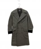 RRLダブルアールエル）の古着「ツイードポロコート」｜グレー