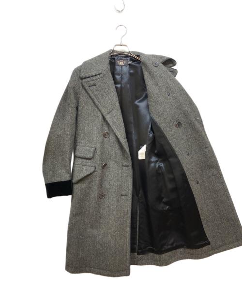 RRL（ダブルアールエル）RRL (ダブルアールエル) ツイードポロコート グレー サイズ:XSの古着・服飾アイテム