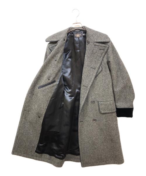 RRL（ダブルアールエル）RRL (ダブルアールエル) ツイードポロコート グレー サイズ:XSの古着・服飾アイテム