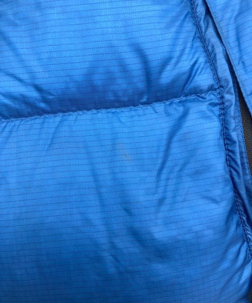THE NORTH FACE（ザ ノース フェイス）THE NORTH FACE (ザ ノース フェイス) Nuptse　vest　 ブルー×ブラック サイズ:Sの古着・服飾アイテム