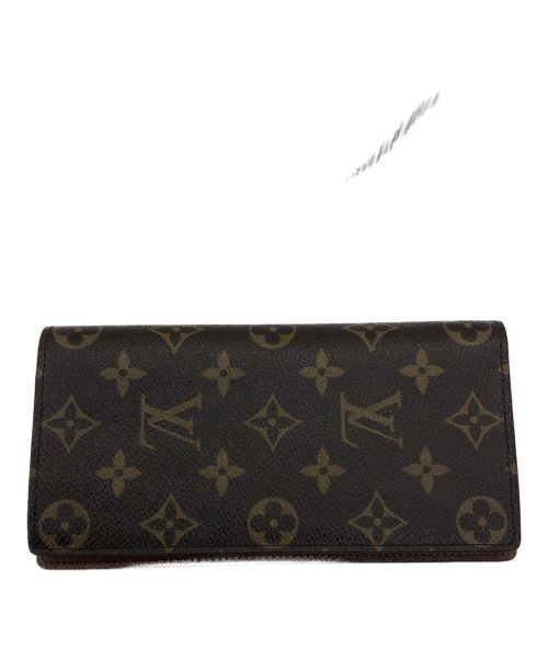 LOUIS VUITTON（ルイ ヴィトン）LOUIS VUITTON (ルイ ヴィトン) ポルトフォイユ・ブラザ ブラウンの古着・服飾アイテム