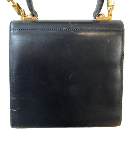 Salvatore Ferragamo（サルヴァトーレ フェラガモ）Salvatore Ferragamo (サルヴァトーレ フェラガモ) ガンチーニ2WAYバッグ ネイビーの古着・服飾アイテム