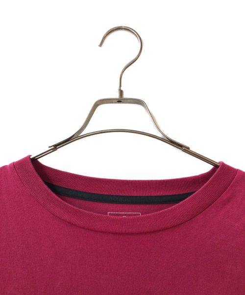 F.C.R.B.（エフシーレアルブリストル）F.C.R.B. (エフシーアールビー) PIGMENT DYE L/S RELAX FIT TEE ピンク サイズ:XLの古着・服飾アイテム