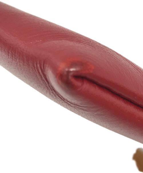 COMME des GARCONS（コムデギャルソン）COMME des GARCONS (コムデギャルソン) ZIPPER PULL  レッドの古着・服飾アイテム