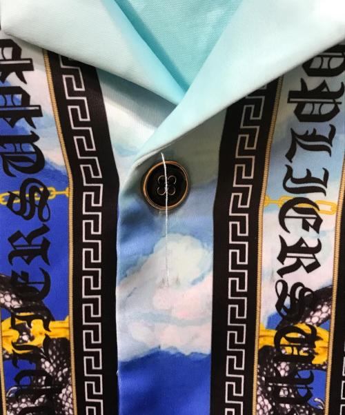 SUPPLIER（サプライヤー）SUPPLIER (サプライヤー) バロッククロスシャツ ブルー サイズ:Mの古着・服飾アイテム