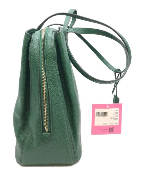 Kate Spade（ケイトスペード）Kate Spade (ケイトスペード) ハドソン ラージ ワーク トート グリーンの古着・服飾アイテム