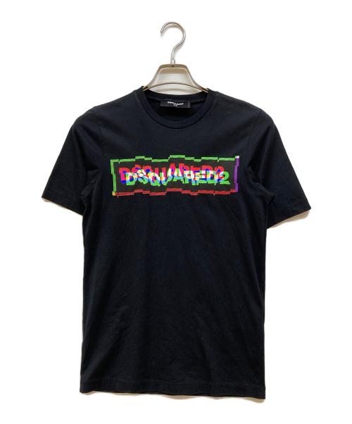 DSQUARED2（ディースクエアード）DSQUARED2 (ディースクエアード) グラフィックTシャツ ブラック サイズ:XXSの古着・服飾アイテム
