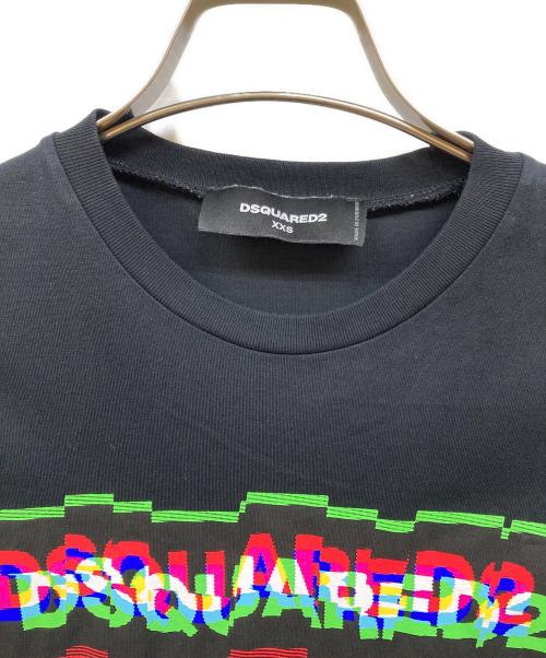 DSQUARED2（ディースクエアード）DSQUARED2 (ディースクエアード) グラフィックTシャツ ブラック サイズ:XXSの古着・服飾アイテム