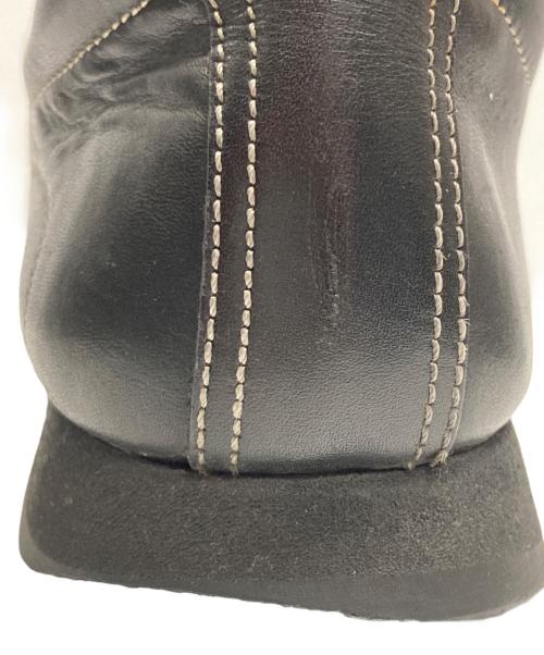 HERMES（エルメス）HERMES (エルメス) フロントゴア クイックスニーカー ブラック サイズ:37 1/2の古着・服飾アイテム