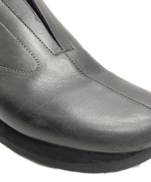 HERMES（エルメス）HERMES (エルメス) フロントゴア クイックスニーカー ブラック サイズ:37 1/2の古着・服飾アイテム