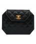CHANEL（シャネル）の古着「オクタゴン チェーンショルダーバッグ リザード」｜ブラック