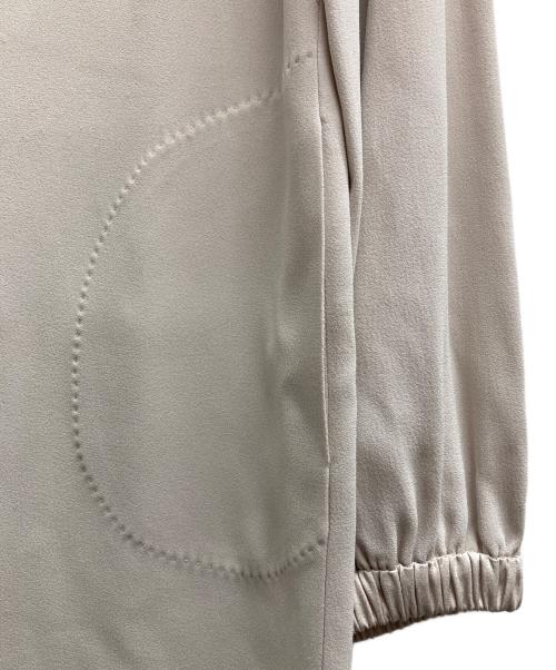 Les Copains（レコパン）Les Copains (レコパン) レーヨンアセテートワンピース ベージュ サイズ:Ⅿの古着・服飾アイテム