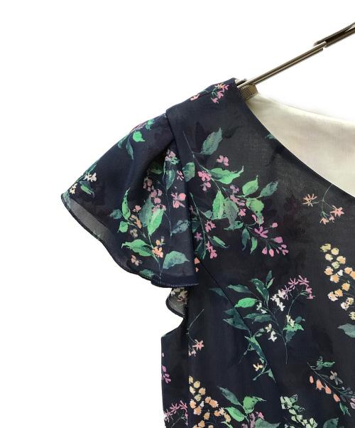 TOCCA（トッカ）TOCCA (トッカ) 【洗える！】WATERCOLOR HARMONY ロングドレス ネイビー サイズ:2の古着・服飾アイテム