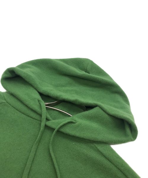 BATONER（バトナ―）BATONER (バトナ―) ニットパーカー グリーン サイズ:Lの古着・服飾アイテム