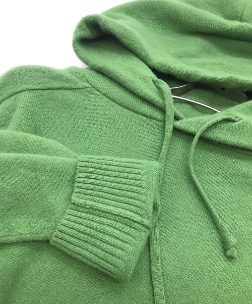 BATONER（バトナ―）BATONER (バトナ―) ニットパーカー グリーン サイズ:Lの古着・服飾アイテム