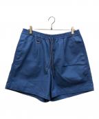 Dickies×MFC STOREディッキーズ×エムエフシーストア）の古着「TUCK SHORT WORK PANT」｜ブルー