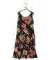 TOKUKO1erVOL (トクコプルミエヴォル) 総柄ノースリーブワンピース ブラック サイズ:9：8000円