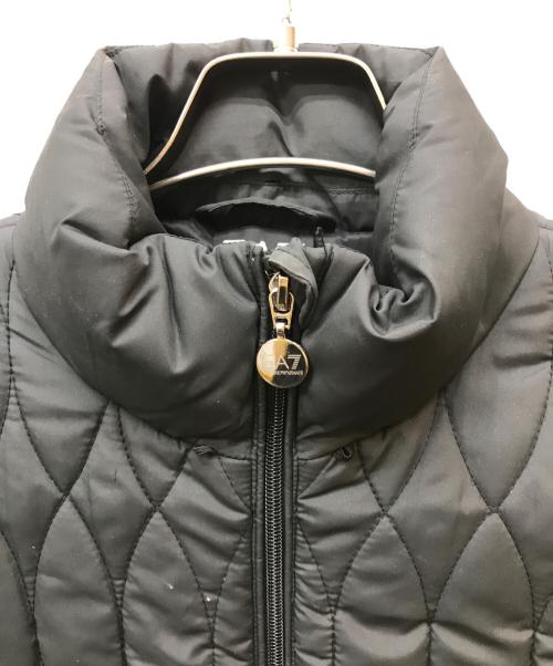 EA7（イーエーセブン）EA7 (イーエーセブン) ファー付ダウンコート ブラック サイズ:Sの古着・服飾アイテム