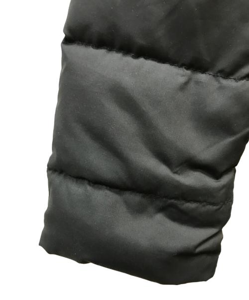 EA7（イーエーセブン）EA7 (イーエーセブン) ファー付ダウンコート ブラック サイズ:Sの古着・服飾アイテム