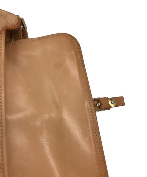 CELINE（セリーヌ）CELINE (セリーヌ) マカダム柄ショルダーバッグ ベージュ サイズ:-の古着・服飾アイテム