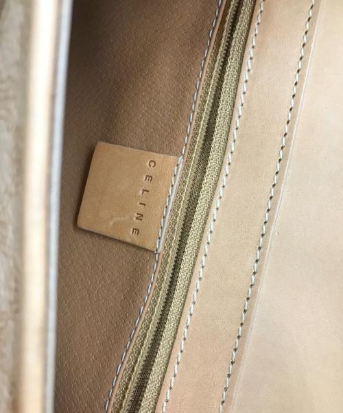 CELINE（セリーヌ）CELINE (セリーヌ) マカダム柄ショルダーバッグ ベージュ サイズ:-の古着・服飾アイテム