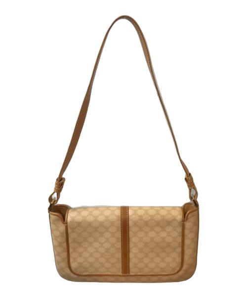 CELINE（セリーヌ）CELINE (セリーヌ) マカダム柄ショルダーバッグ ベージュ サイズ:-の古着・服飾アイテム