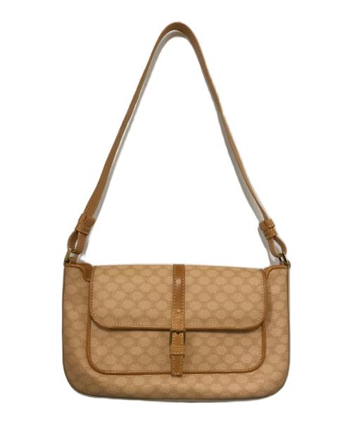 CELINE（セリーヌ）CELINE (セリーヌ) マカダム柄ショルダーバッグ ベージュ サイズ:-の古着・服飾アイテム