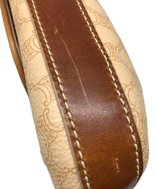 CELINE（セリーヌ）CELINE (セリーヌ) マカダム柄ショルダーバッグ ベージュ サイズ:-の古着・服飾アイテム