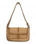 CELINE (セリーヌ) マカダム柄ショルダーバッグ ベージュ サイズ:-：21000円