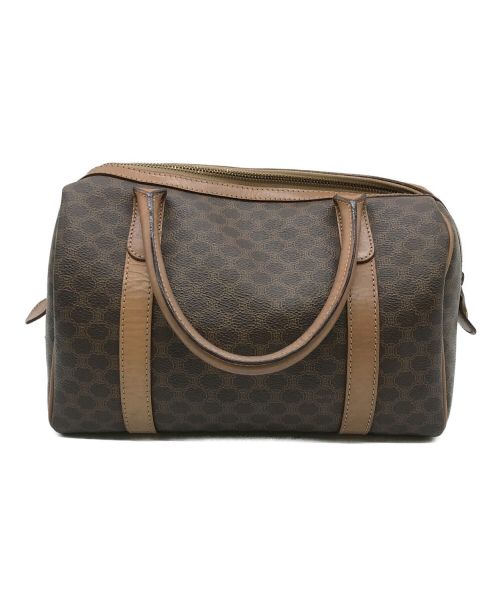 CELINE（セリーヌ）CELINE (セリーヌ) ミニボストンバッグ ブラウンの古着・服飾アイテム