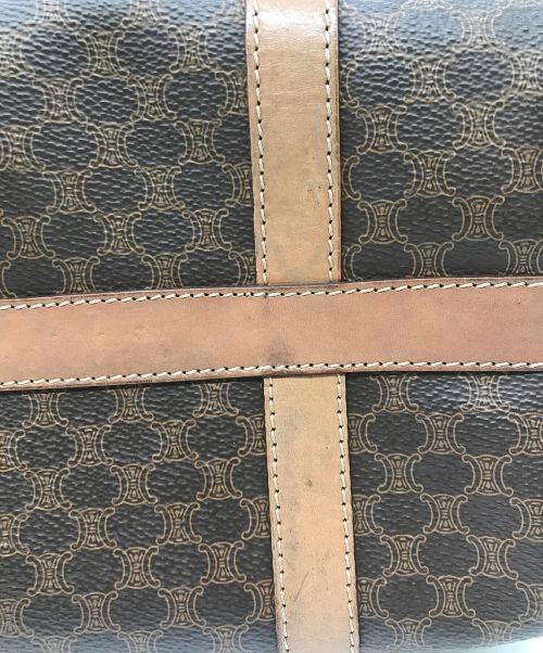 CELINE（セリーヌ）CELINE (セリーヌ) ミニボストンバッグ ブラウンの古着・服飾アイテム