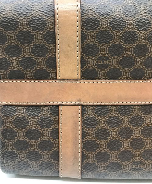 CELINE（セリーヌ）CELINE (セリーヌ) ミニボストンバッグ ブラウンの古着・服飾アイテム