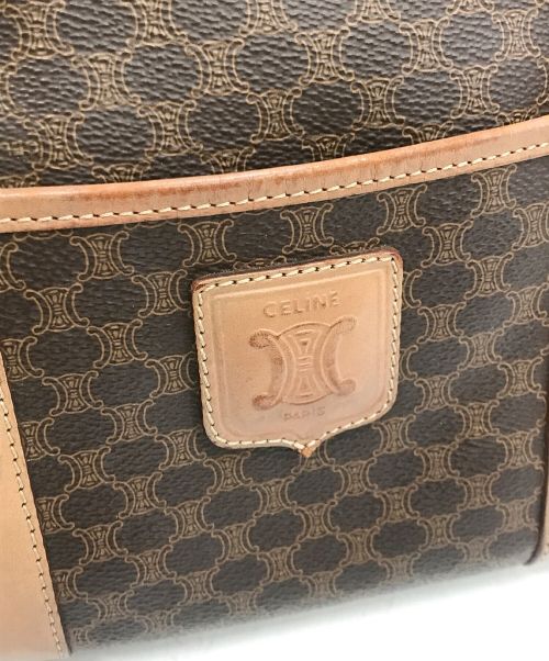 CELINE（セリーヌ）CELINE (セリーヌ) ミニボストンバッグ ブラウンの古着・服飾アイテム