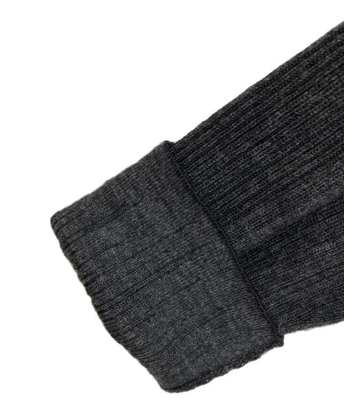 Salvatore Ferragamo（サルヴァトーレ フェラガモ）Salvatore Ferragamo (サルヴァトーレ フェラガモ) ジャガードニットワンピース グレー サイズ:Mの古着・服飾アイテム