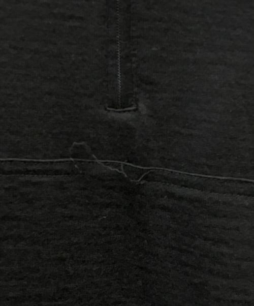 山と道（ヤマトミチ）山と道 (ヤマトミチ) メリノハーフジップパーカー ブラック サイズ:Mの古着・服飾アイテム