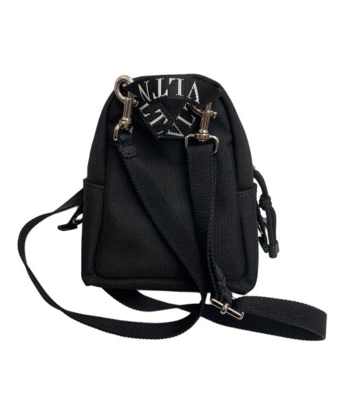 VALENTINO（ヴァレンティノ）VALENTINO (ヴァレンティノ) VLTN ナイロン ミニ バックパック ブラックの古着・服飾アイテム
