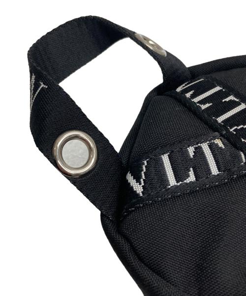 VALENTINO（ヴァレンティノ）VALENTINO (ヴァレンティノ) VLTN ナイロン ミニ バックパック ブラックの古着・服飾アイテム