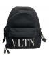 VALENTINO（ヴァレンティノ）の古着「VLTN ナイロン ミニ バックパック」｜ブラック