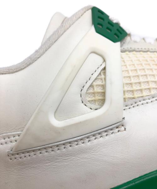 NIKE（ナイキ）NIKE (ナイキ) AIR JORDAN 4 RETORO SP SB ホワイト×グリーン サイズ:27㎝の古着・服飾アイテム