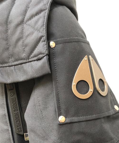 MOOSE KNUCKLES（ムース ナックルズ）MOOSE KNUCKLES (ムース ナックルズ) ダウンジャケット ブラック サイズ:Ｓの古着・服飾アイテム