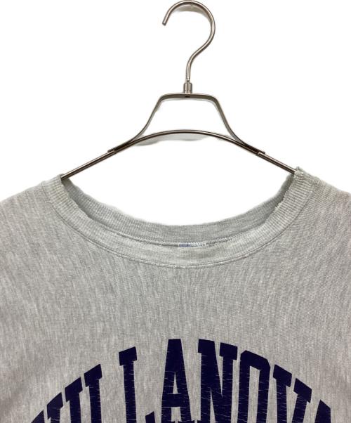 Champion（チャンピオン）Champion (チャンピオン) 両面プリントリバースウィーブスウェット グレー サイズ:ＸＸＬの古着・服飾アイテム