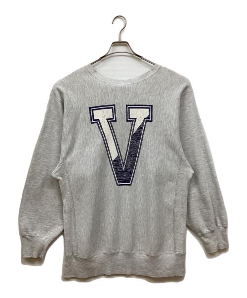Champion（チャンピオン）Champion (チャンピオン) 両面プリントリバースウィーブスウェット グレー サイズ:ＸＸＬの古着・服飾アイテム