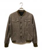 FRANK LEDERフランクリーダー）の古着「ジップアップジャケット」｜ベージュ