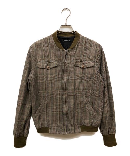 FRANK LEDER（フランクリーダー）FRANK LEDER (フランクリーダー) ジップアップジャケット ベージュ サイズ:XSの古着・服飾アイテム
