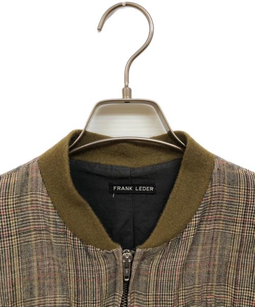 FRANK LEDER（フランクリーダー）FRANK LEDER (フランクリーダー) ジップアップジャケット ベージュ サイズ:XSの古着・服飾アイテム