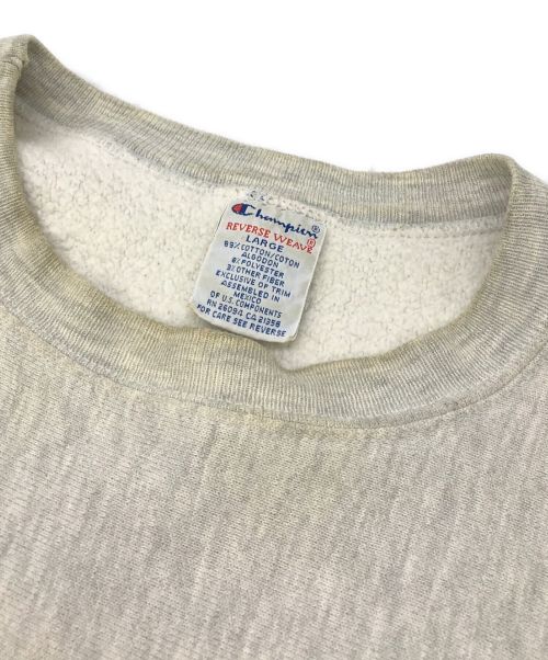 Champion（チャンピオン）Champion (チャンピオン) リバースウィーブスウェット グレー サイズ:Lの古着・服飾アイテム