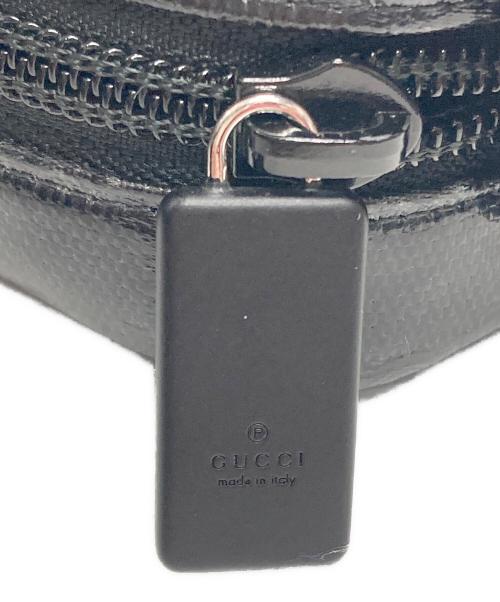 GUCCI（グッチ）GUCCI (グッチ) GG クリスタル ミニ ショルダーバッグ ブラックの古着・服飾アイテム